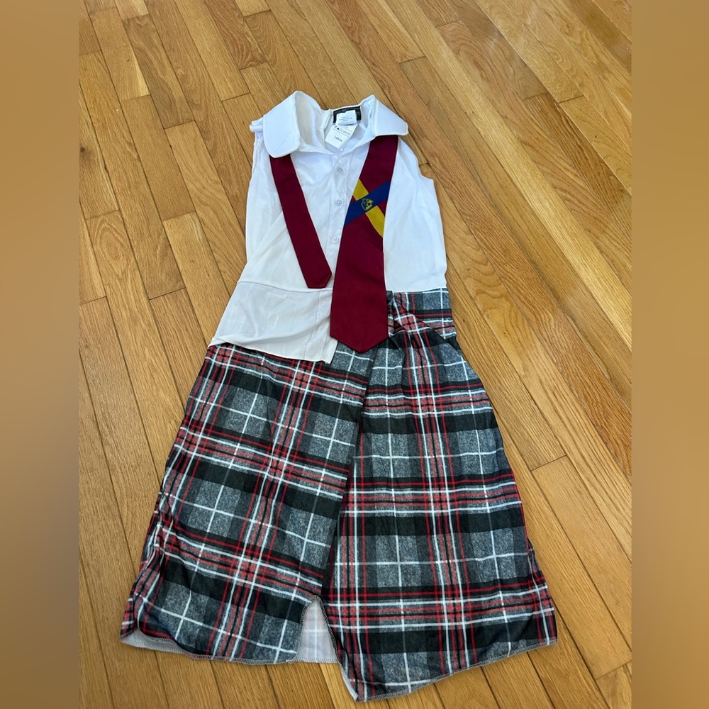 Girl’s BeetleJuice Halloween Costume Size Large - Picture 3 of 14